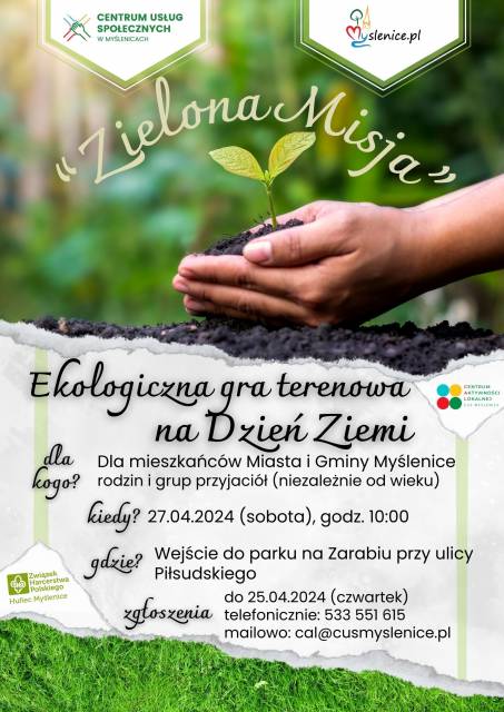 „Zielona Misja” Ekologiczna Gra Terenowa